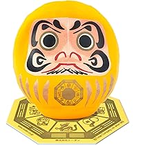 ひとつ目　だるま Amazon.co.jp: 東団や 縁起物【金運だるまさん・1号 9cm：台座付