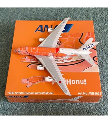 Amazon | 全日空商事 1/200 A380 JA382A FLYING HONU エメラルド