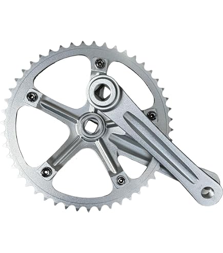 Amazon | シングルスピードクランクセットバイククランクアームセット