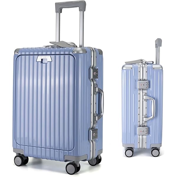 Amazon | リベティ 多機能スーツケースRBST-1000(シルバー)機内