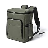 rioboca リュック型保冷バッグ 保温 保冷リュック 22L 買い物 バーベキュー キャンプ