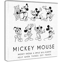 Amazon.co.jp: アートデリ ポスター ミッキーマウスの