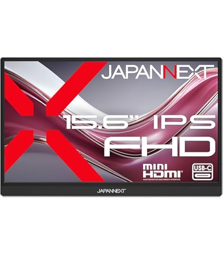 Amazon.co.jp: 15.6インチ モバイルモニター JAPANNEXT 15.6型 フルHD