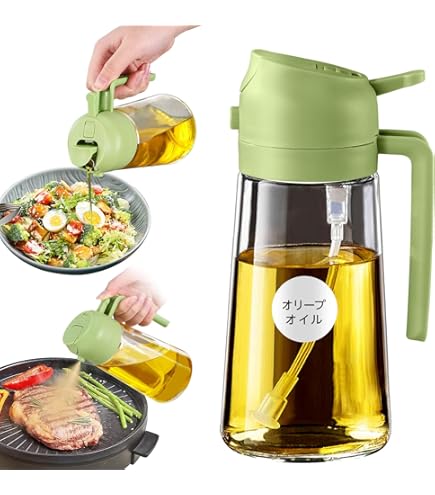 Amazon.co.jp: CXINYI オリーブオイルディスペンサーボトル - 2イン1
