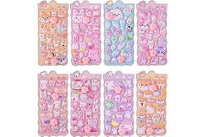 2026年・再再再再入荷！【被らない柄・4枚セット】パンダ立体シール ぷっくりデザイン かわいい 癒し系 厚みあり もっちり触感 動物モチーフ 帳・手帳・日記帳・ノート・スマホケース対応 DIYデコレーション ご褒美 文具 手芸 プレゼント用 女の子