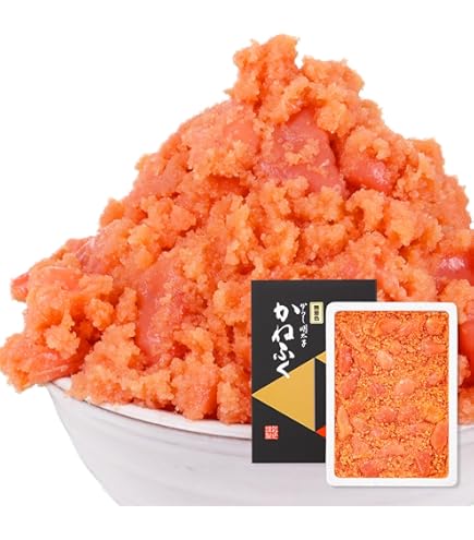 Amazon.co.jp: かねふく 無着色 辛子明太ばらこ (2パック(30g×40本