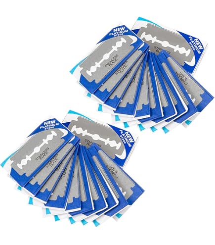 Amazon.co.jp: Voskhodダブルエッジかみそりの刃100パック : ビューティー