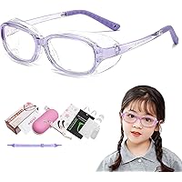 花粉　防止　メガネ 子供 花粉症 メガネ 3-14歳　ドライアイ　緩和　紫外線 Amazon.co.jp: [GOKEI] 花粉防止メガネ 子供 「2024年版」花粉症