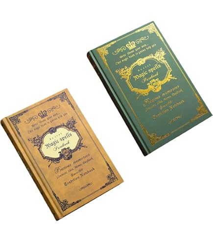 Amazon.co.jp: Copeflap アンティークノート a5 魔導書 日記帳 洋書