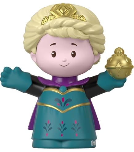 Replacement Anna Figure For Fisher-Price Little People Frozen Anna & Sven Playset - Part #GNG91