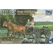 Amazon | リッチモデル 1/35 ドイツ Hf.11型馬車 大形フィールド  