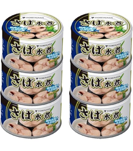 TOMINAGA(トミナガ) 富永 さば みそ煮 缶詰