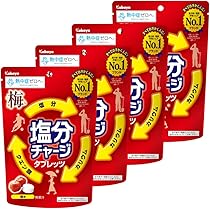 Amazon.co.jp: 【カバヤ 塩分チャージタブレッツ 2種セット 】塩レモン