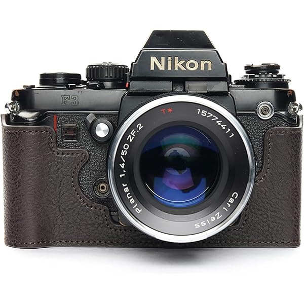 Amazon.co.jp: nikon f3 カバー 手作り本革ハーフカメラ保護