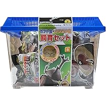 Amazon | カブト虫・クワガタ虫飼育4点セット【飼育ケース