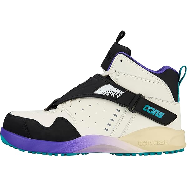 Amazon | [Converse] 安全靴 AEROJAM PS WHITE/PURPLE/TEAL