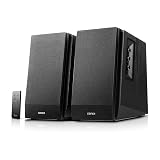 Edifier R1700BT Bluetooth アクティブスピーカー ブックシェルフスピーカー2.0 Bluetooth V5.1 ブックシェルフ/PC/PS5/TV用 66W 出力 アンプ内蔵 0.75インチ・トゥイーターと4インチ・ウーファー ブルートゥース/AUX/RCA入力 木製クラシックデザイン ブラック