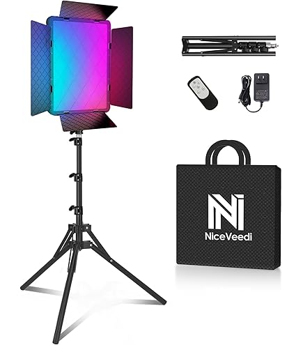 Amazon | Switti LED撮影ライト 1個セット RGB二色552 撮影 照明 遠隔