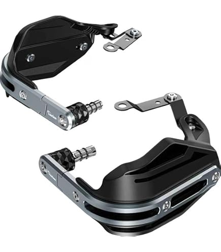 Amazon | Polaris ブラック スノーモービル ハンドガード 2879192