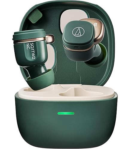 Amazon.co.jp: Audio-Technica ATH-SQ1TW2NC BK : Electronics