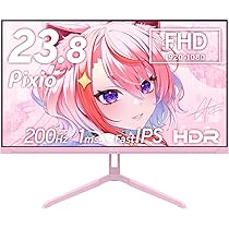 Amazon.co.jp: Pixio PX248 Wave Pastel Pink ゲーミング