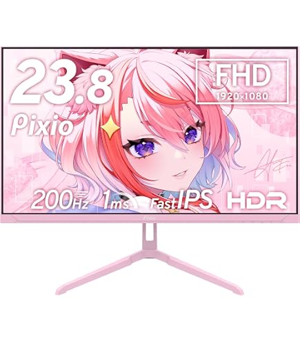 Amazon.co.jp: 【5年保証付き】Pixio PX279 Wave Pastel Pink