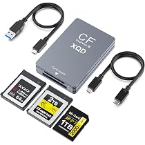 Amazon.co.jp: 【2025新モデル】3in1 CFexpress Type B/XQD/SD カード