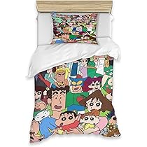 Amazon｜クレヨンのしんちゃん 布団カバー 2点セット 寝具カバー