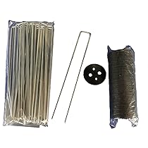 ５寸釘　ワッシャー　セット（防草シートをしっかり抑える） 5寸釘 ワッシャー セット（防草シートをしっかり抑える）