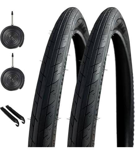 Amazon | 700 28c タイヤ 2本セット チューブ 仏式 米式 オプション 28