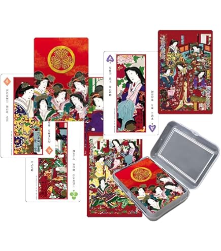 Amazon.co.jp: 歌川広重 東海道五十三次 トランプ ゴールド : おもちゃ