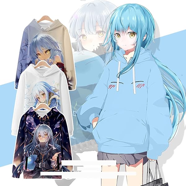 Amazon.co.jp: [CHIASA] 転生したらスライムだった件 パーカー