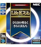 Amazon | NEC 丸形スリム蛍光灯(FHC) LifeEホタルックスリム 20形