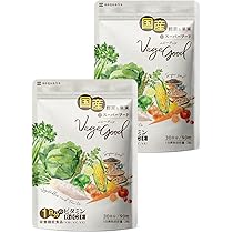Amazon | 【2袋セット】ベジーグッド 国産野菜サプリ 24種類の