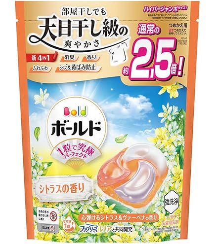 Amazon.co.jp: ボールド 洗濯洗剤 ジェルボール 4in1 フレッシュ