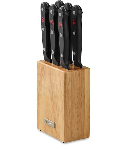 Amazon | Wusthof クラシックステーキナイフセット 木製ケース付き (8