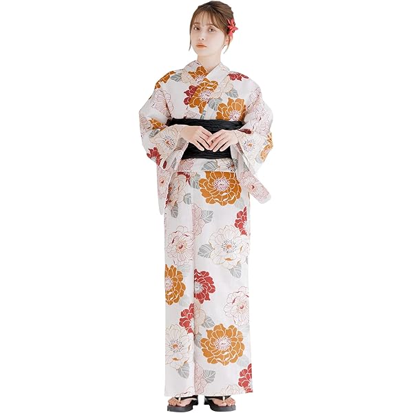 Dita 浴衣　4点セット　水彩のドライフラワー Dita 浴衣 5点セット 水彩のドライフラワー - メルカリ