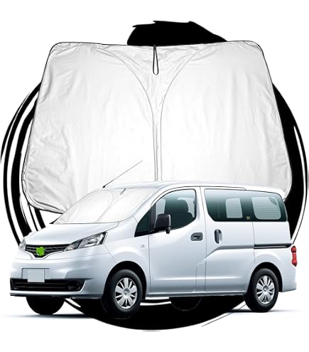 Amazon.co.jp: NV200 バネット サンシェード 10枚セット | 収納袋付 車