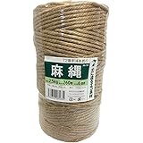 臼井農畜産 麻縄 72番手4本撚り 太さ約6mm 長さ約260m 1巻