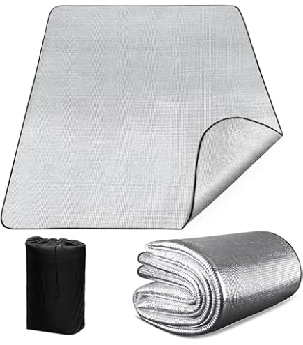 REENEW 銀マット 極厚 2mm キャンプ用 100/120/150/180/200/250/300 アルミマット アルミシート Amazon | REENEW  銀マット 極厚 8mm キャンプ用 100/120/150/180/200×200cm アルミマット アルミシート キャンプ マット 保温 防災 防水  断熱マット 両面アルミ蒸着 折り畳み ...