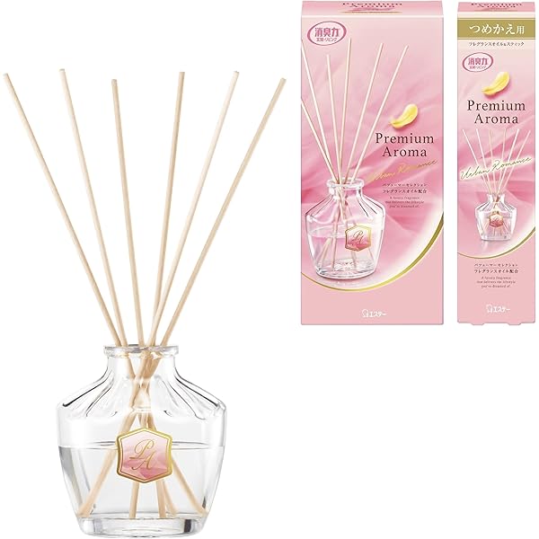 Amazon.co.jp: 消臭力 プレミアムアロマスティック 本体 リリー