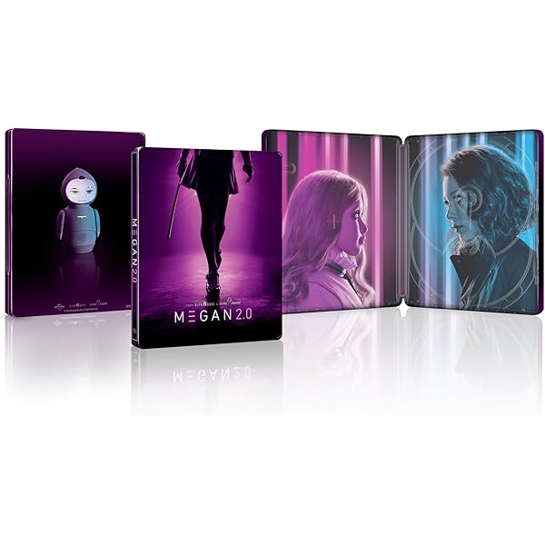 Amazon.co.jp: M3GAN/ミーガン 限定スチールブック仕様 [4K UHD+Blu