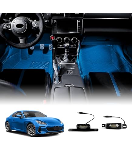 Amazon | ZN8 GR86 対応 LEDルームランプ 7点セット 発光色は グリーン