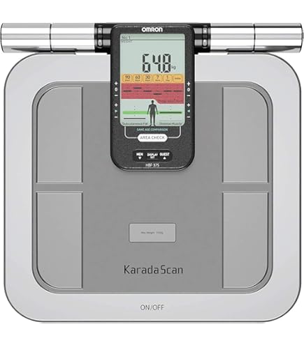 Omron KRD-703T Body Composition Monitor, Body Scan, Black