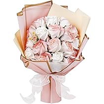 Amazon｜ソープフラワー 花束 母の日ギフト 誕生日や退職祝いに最適