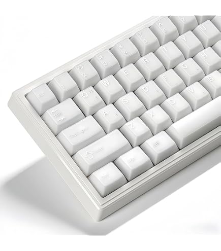 【キーキャップ未使用】DrunkDeer A75 white Amazon.co.jp: DrunkDeer A75 キーキャップセット 82キー PBT キー