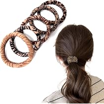 Amazon | Natunofu ヘアゴム 跡がつかない ゴム 黒 おしゃれ 大人 髪