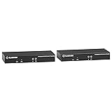 ブラックボックス - CATx経由KVMエクステンダー — 4K、シングルヘッド、DisplayPort、USB 2.0ハブ、シリアル、オーディオ、ローカルビデオ