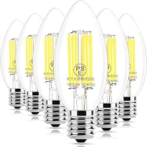 Amazon | Wonninek LED 電球 E17口金 60W形相当 シャンデリア電球 昼