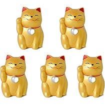 オリンピック　招き猫5色5体 71nzgGgo4iL._AC_UL210_SR210,
